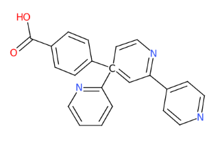 4-([4,2’:6’,4’’-三联吡啶]-4’-基)苯甲酸-CAS:1370206-12-4