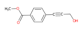 4-(3-羟基丙-1-炔-1-基)苯甲酸甲酯-CAS:61266-36-2
