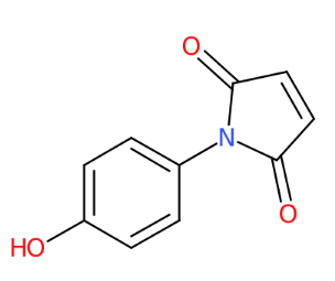 1-(4-Hydroxyphenyl)-1H-Pyrrole-2,5-Dione-CAS:7300-91-6