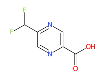 5-二氟甲基吡嗪-2-甲酸-CAS:1174321-06-2
