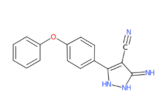 3-氨基-5-(4-苯氧基苯基)-4-氰基-1H-吡唑-CAS:330792-70-6