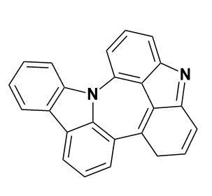 4H-氮杂卓[2,3,4,5-DEF:6,7,1-J'K']双咔唑-CAS:1801421-10-2