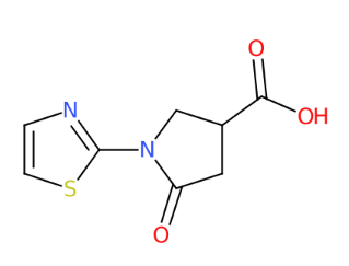 5-氧代-1-(2-噻唑基)-3-吡咯烷甲酸-CAS:914637-54-0