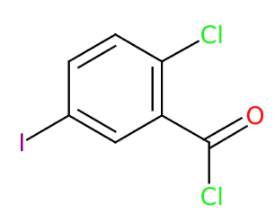 2-氯-5-碘苯甲酰氯-CAS:281652-58-2