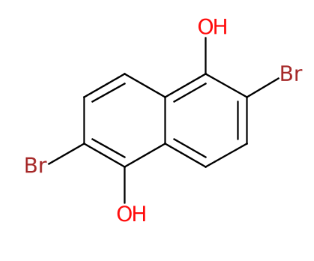 2,6-二溴萘-1,5-二醇-CAS:84-59-3