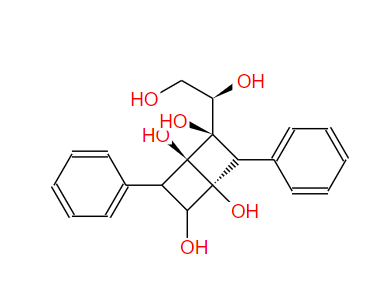 (1R,2R,4S)-2-((R)-1,2-二羟乙基)-3,6-二苯基双环[2.2.0]己烷-1,2,4,5-四醇-CAS:2845120-26-3