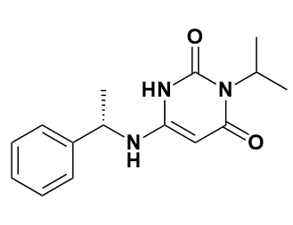 (S)-3-异丙基-6-((1-苯基乙基)氨基)嘧啶-2,4(1H,3H)-二酮-CAS:1642288-47-8
