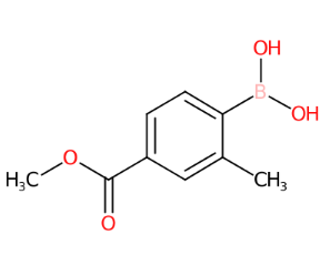 4-(甲氧羰基)-2-甲基苯硼酸-CAS:158429-38-0