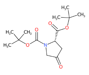 (S)-4-氧代吡咯烷-1,2-二羧酸二叔丁酯-CAS:166410-05-5