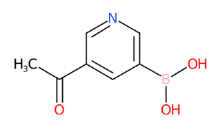 (5-乙酰基吡啶-3-基)硼酸-CAS:1033745-21-9