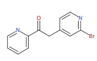 2-(2-溴吡啶-4-基)-1-(吡啶-2-基)乙酮-CAS:446852-65-9