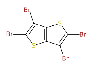 四溴噻吩并[3,2-B]噻吩-CAS:124638-53-5
