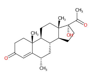 甲羟孕酮-CAS:520-85-4