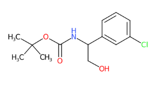 N-叔丁氧羰基-1-(3-氯苯基)-乙醇胺-CAS:926643-26-7