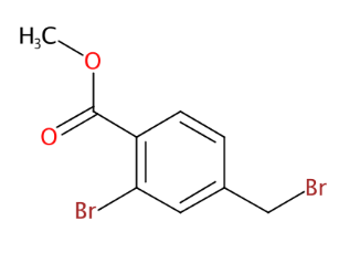 2-溴-4-溴甲基苯甲酸甲酯-CAS:128577-48-0