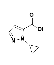 1-环丙基-1H-吡唑-5-羧酸-CAS:1393532-43-8