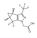 2-((3bS,4aR)-5,5-二氟-3-(三氟甲基)-3b,4,4a,5-四氢-1H-环丙烷[3,4]环戊[1,2-c]吡唑-1 -基)乙酸-CAS:1620056-83-8