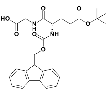 (S)-2-(2-((((9H-芴-9-基)甲氧基)羰基)氨基)-5-(叔丁氧基)-5-氧代戊酰胺基)乙酸-CAS:866044-63-5