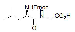 (S)-2-(2-((((9H-芴-9-基)甲氧基)羰基)氨基)-4-甲基戊酰胺基)乙酸-CAS:82007-05-4