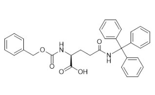 N-CBZ-N'-三苯甲基-L-谷氨酰胺-CAS:132388-60-4