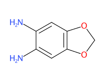 1,3-苯并二恶茂-5,6-二胺-CAS:38608-07-0