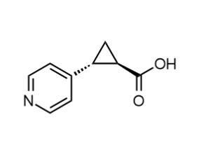 反式-2-(吡啶-4-基)环丙烷羧酸-CAS:801149-24-6