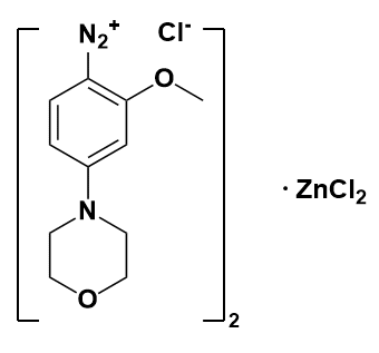 2-甲氧基-4-吗啉基重氮苯氯化锌盐-CAS:67801-08-5