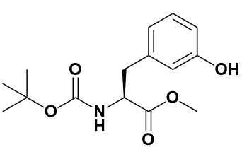 (S)-2-((叔丁氧基羰基)氨基)-3-(3-羟基苯基)丙酸甲酯-CAS:900800-02-4