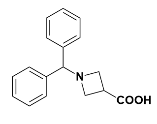1-二苯甲基氮杂环丁烷-3-甲酸-CAS:36476-87-6
