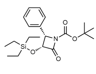 (3R,4S)-叔丁基-2-氧代-4-苯基-3-(三乙基甲硅烷)氮杂环丁烷-1-甲酸叔丁酯-CAS:149198-47-0