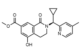(S)-2-(环丙基(4-甲基吡啶-2-基)甲基)-5-羟基-1-氧代-1,2,3,4-四氢异喹啉-7-羧酸甲酯-CAS:2766993-11-5