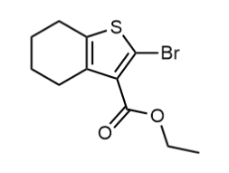 2-溴-4,5,6,7-四氢苯并[b]噻吩-3-羧酸乙酯-CAS:150108-66-0
