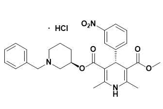贝尼地平盐酸盐-CAS:91599-74-5