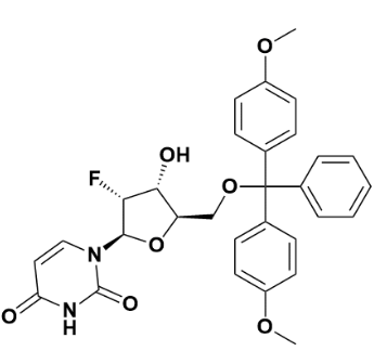 5’-O-[双(4-甲氧基苯基)(苯基)甲基]-2’-脱氧-2’-氟尿苷-CAS:146954-74-7