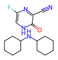 6-氟-3-氧代-3,4-二氢吡嗪-2-腈,二环己胺 (1:1)-CAS:1137606-74-6