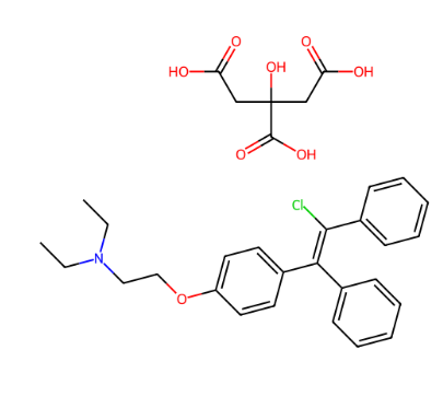 恩氯米芬柠檬酸盐-CAS:7599-79-3