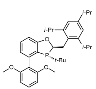 rel-(2R,3R)-3-(叔丁基)-4-(2,6-二甲氧基苯基)-2-(2,4,6-三异丙基苄基)-2,3-二氢苯并[d][1,3]氧杂磷杂环戊烯-CAS:1908442-13-6