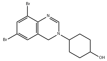 4-(6,8-二溴-3(4H)-喹唑啉基)-环己醇-CAS:1797894-71-3
