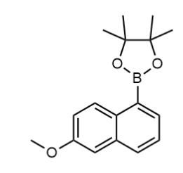 2-(6-甲氧基萘-1-基)-4,4,5,5-四甲基-1,3,2-二氧硼杂环戊烷-CAS:588717-94-6