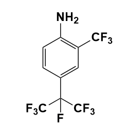 4-(全氟丙-2-基)-2-(三氟甲基)苯胺-CAS:1207314-85-9