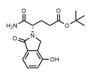 (S)-5-氨基-4-(4-羟基-1-氧代异吲哚啉-2-基)-5-氧代戊酸叔丁酯-CAS:1560678-51-4
