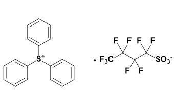 三苯基锍 1,1,2,2,3,3,4,4,4-九氟丁烷-1-磺酸盐-CAS:144317-44-2