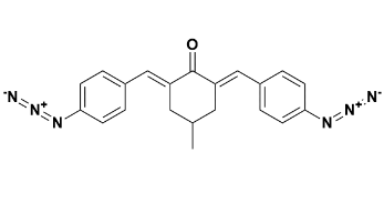 2,6-二(4-叠氮苯亚甲基)-4甲基环己酮-CAS:5284-79-7