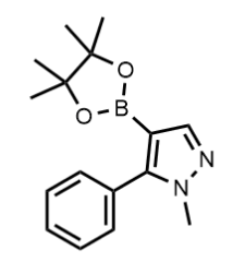 1-甲基-5-苯基-1H-吡唑-4-频哪醇硼酸酯-CAS:2684308-79-8