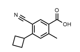 5-氰基-4-环丁基-2-甲基苯甲酸-CAS:3026677-04-0