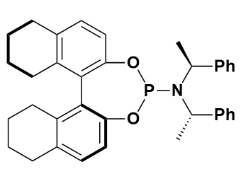N,N-双((S)-1-苯乙基)-8,9,10,11,12,13,14,15-八氢二萘并[2,1-d:1,2-f][1,3,2]二氧杂膦-4-胺-CAS:948309-50-0