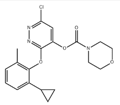 6-氯-3-(2-环丙基-6-甲基苯氧基)哒嗪-4-基 吗啉-4-羧酸酯-CAS:499231-24-2