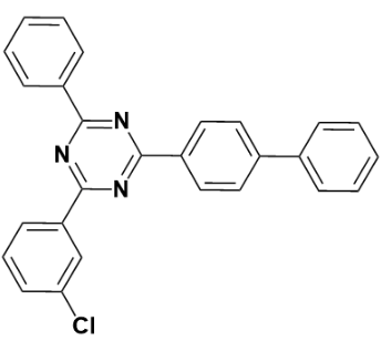 2-联苯-4-基-4-(3-氯苯基)-6-苯基-[1,3,5]三嗪-CAS:2085262-87-7