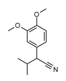 2-(3,4-二甲氧基苯基)-3-甲基丁腈-CAS:20850-49-1