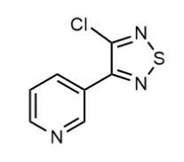 3-氯-4-(吡啶-3-基)-1,2,5-噻二唑-CAS:131986-28-2